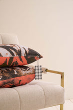 Load image into Gallery viewer, Bronze Tangerine Tiger Palm Cushion (Inner included)